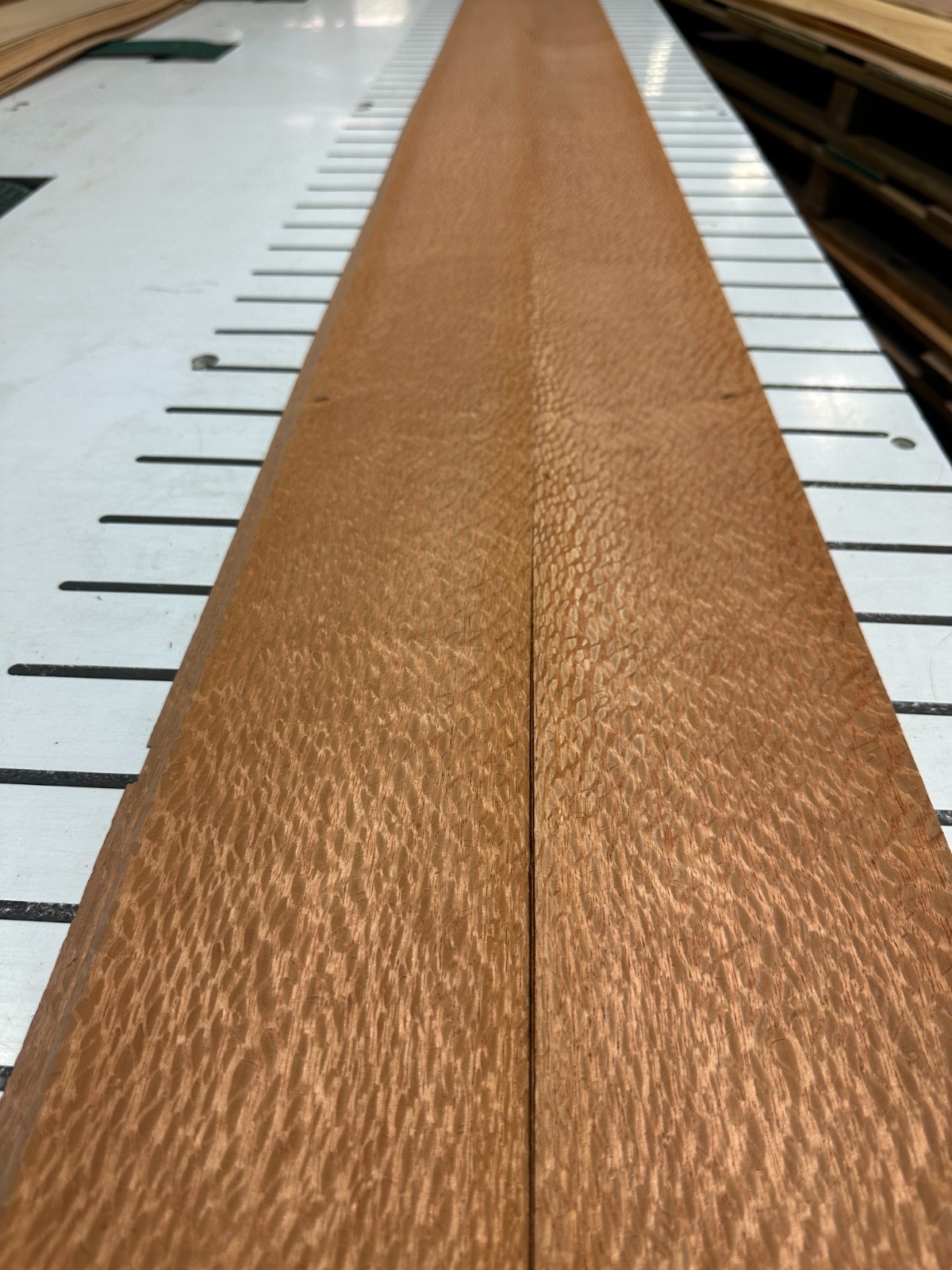 Lacewood Raw Wood Veneer 2 sheets 115'' x 4'' 919C