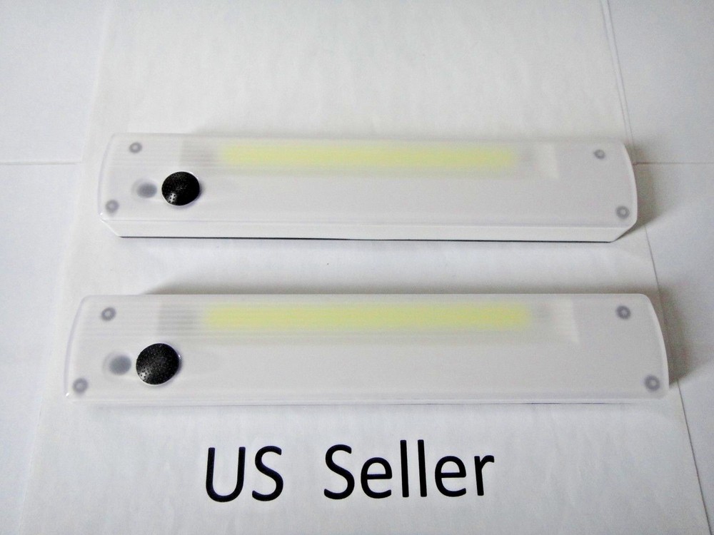 4pk Anti Glare COB LED Wall Lighted Switch Wireless Night Light Battery Include