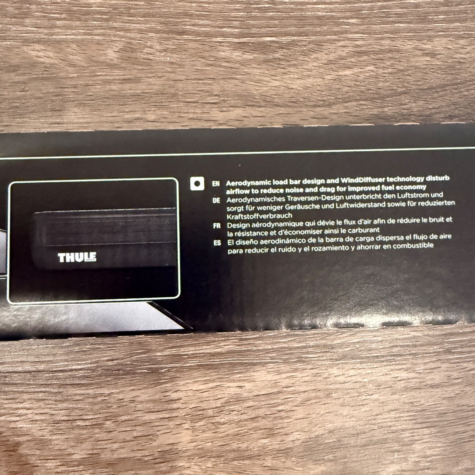 Thule WingBar Evo 135 cm Roof Bars 711420 (53" inches / 2 Pack) Color: Black