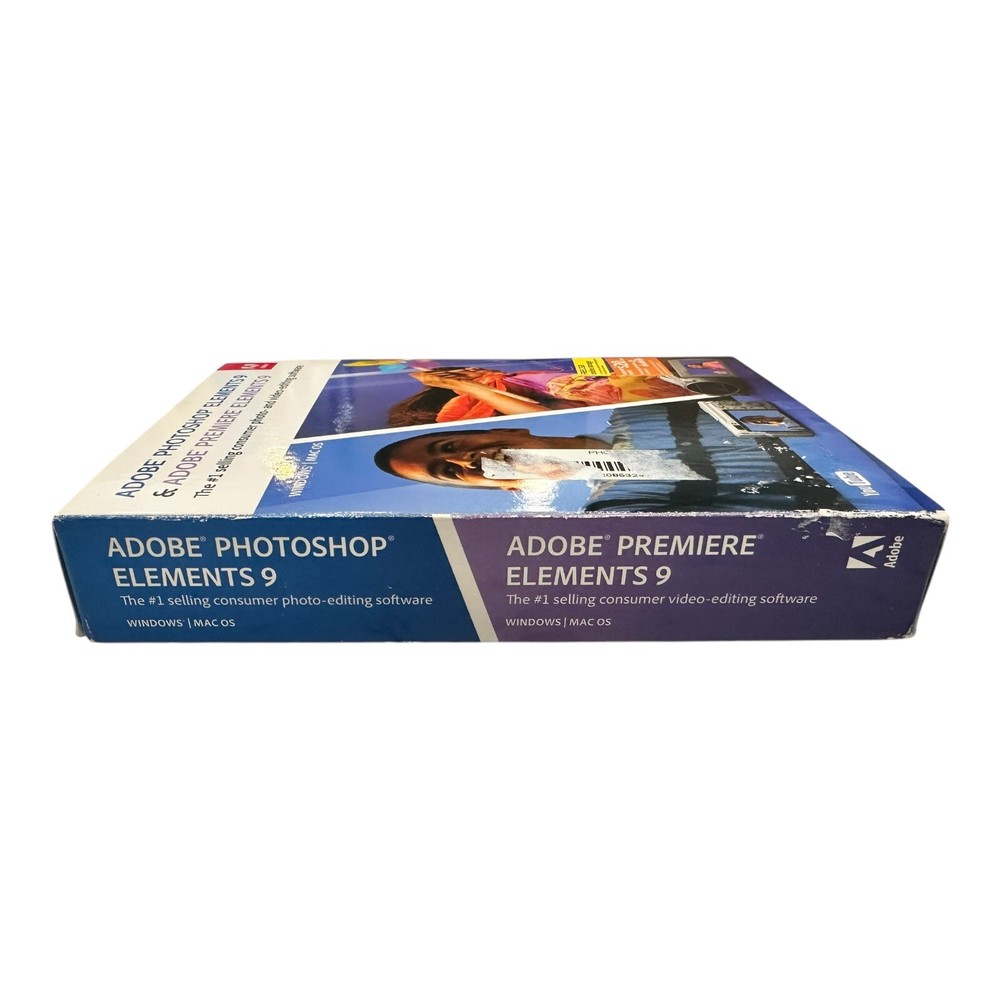 Adobe Photoshop Elements 9 & Adobe Premiere Elements 9 - Upgrade for PC, Mac