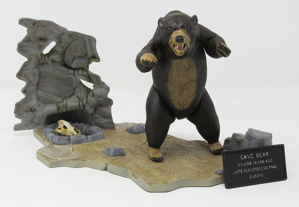 Atlantis Models - Prehistoric Scenes Cave Bear, 1/13 Plastic Model