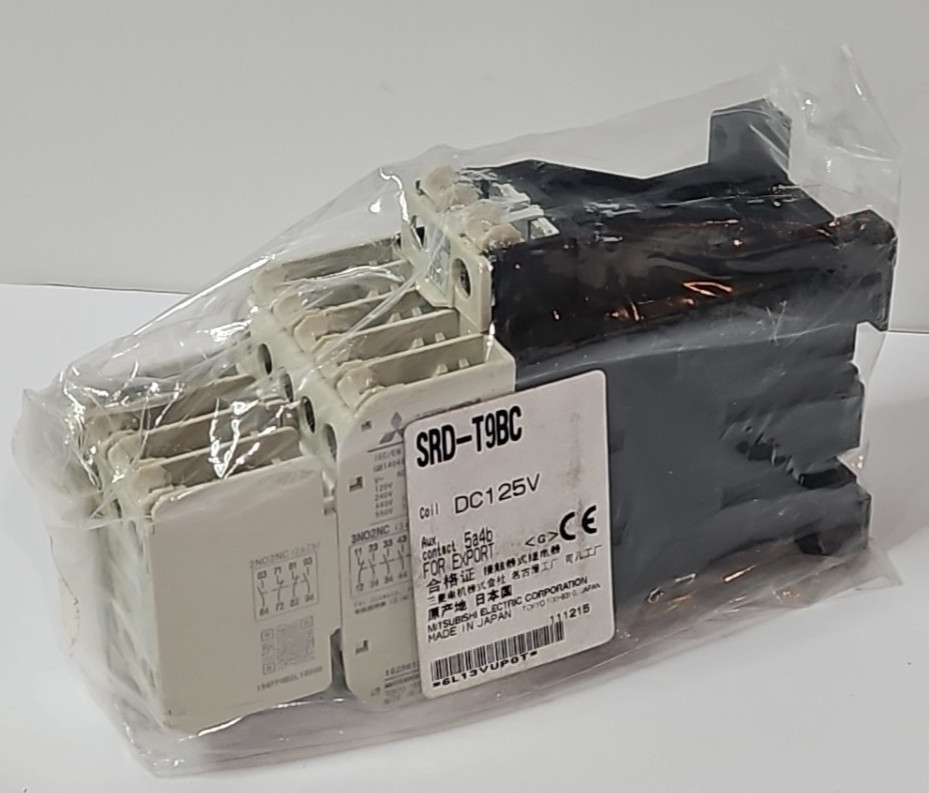 New Mitsubishi SRD-T9BC COIL DC125V Solid State Overload Relay Module Unit