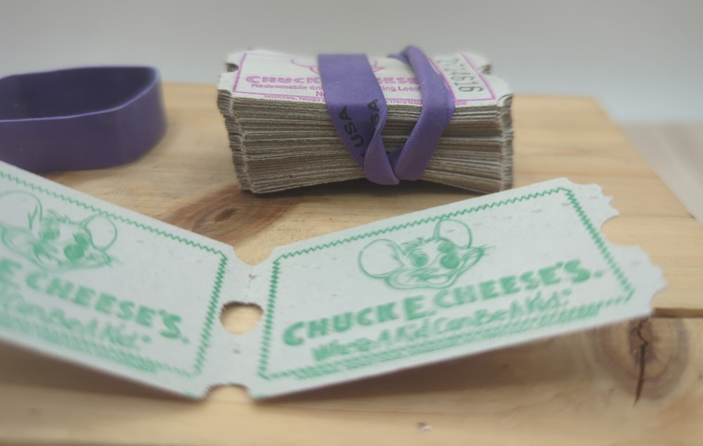 Chuck E. Cheese's Arcade Game Tickets