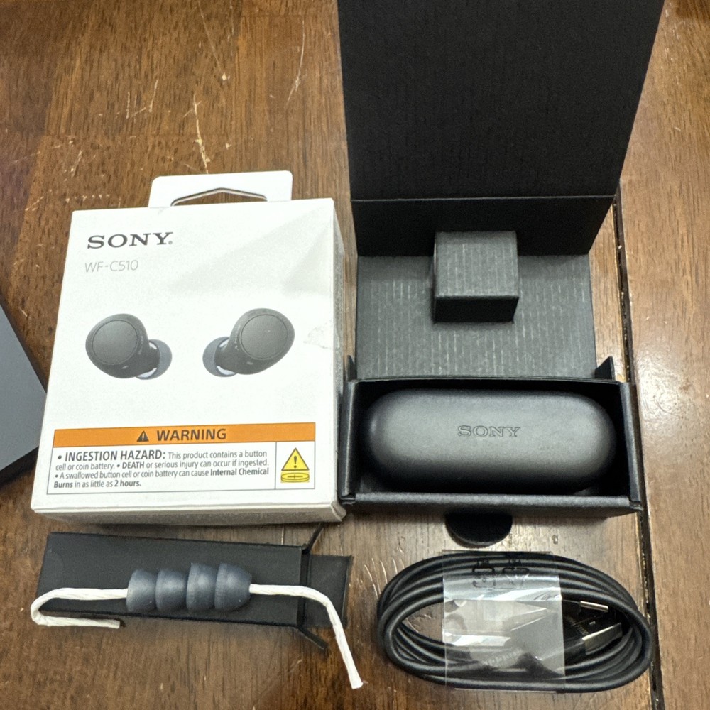 Sony WF-C510 Truly Wireless BLUETOOTH Earbuds - BLACK