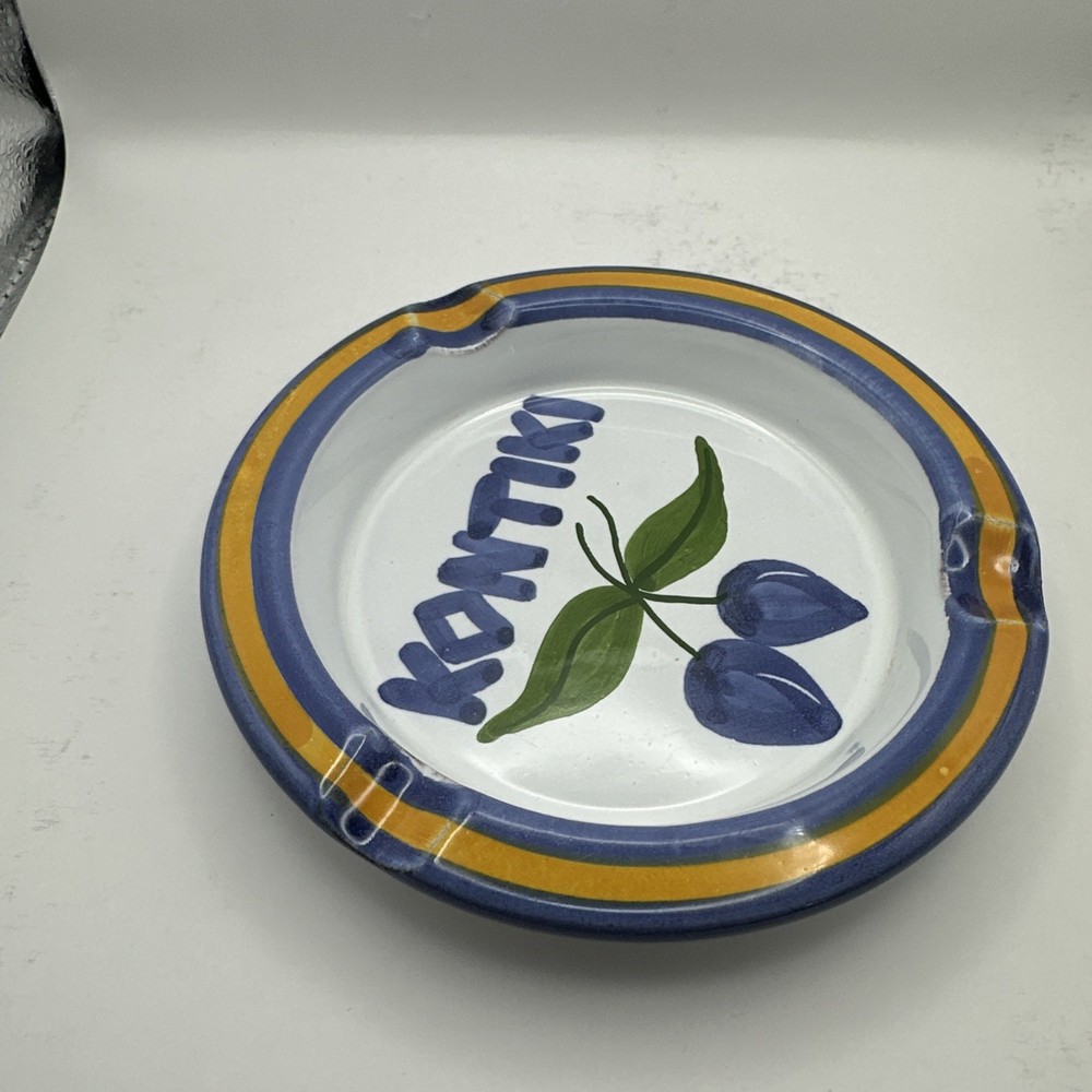 Red Clay Ceramic Ashtray / Trinket Dish