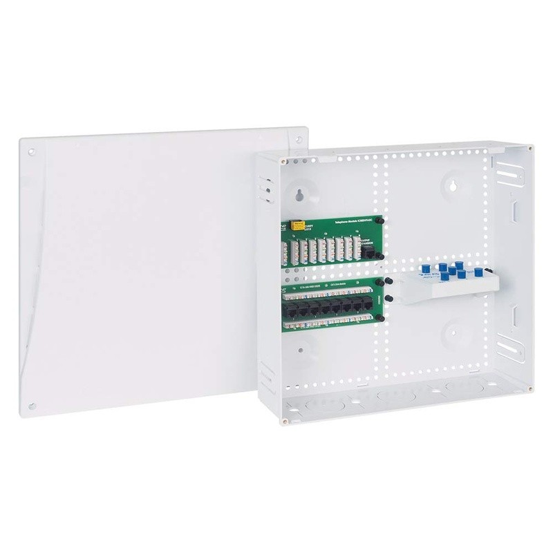 Durable ABS Wall Enclosure Vented Cover Cable Management Mounting Hardware New
