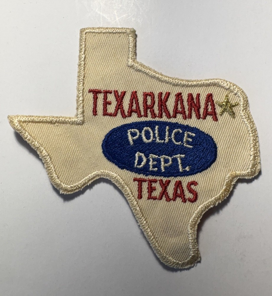 Texarkana Texas Police Patch
