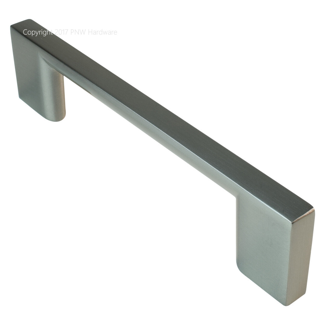 25-Pack* Jeffrey Alexander 635-96SN Satin Nickel Square Cabinet Pull Handle 96mm