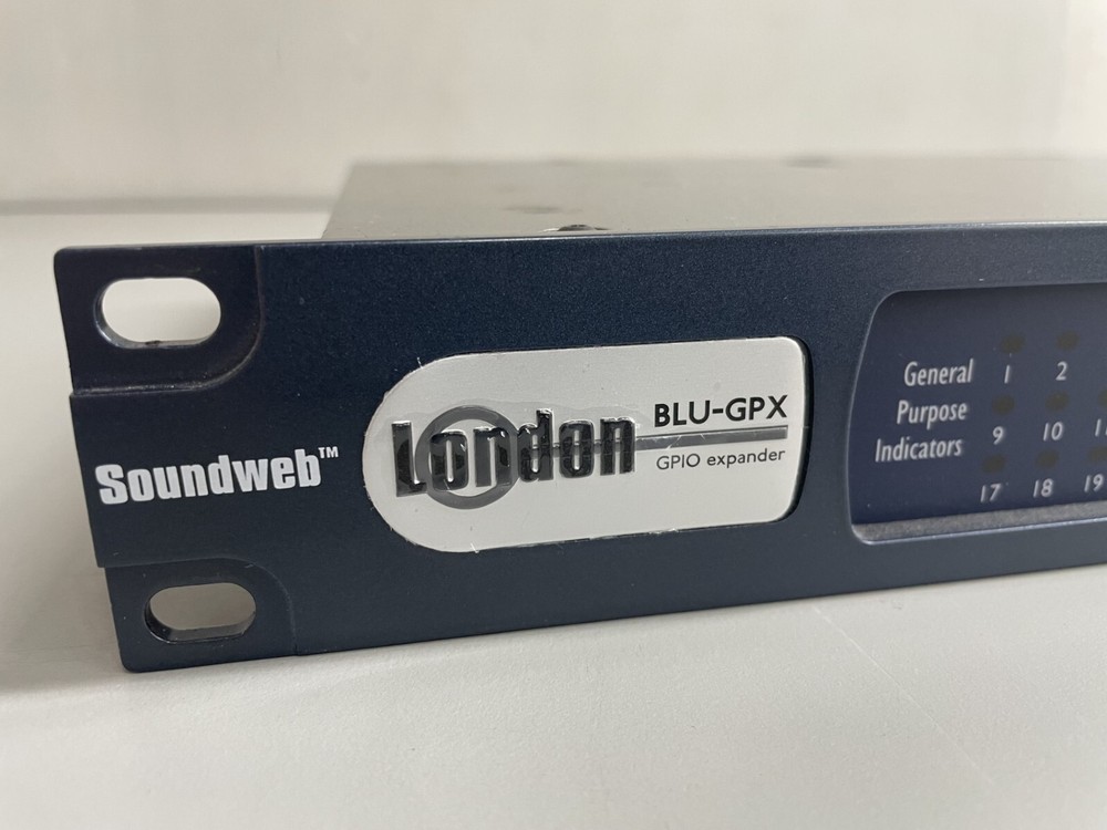 BSS Soundweb London BLU-GPX Network Controlled GPIO Input / Output Expander