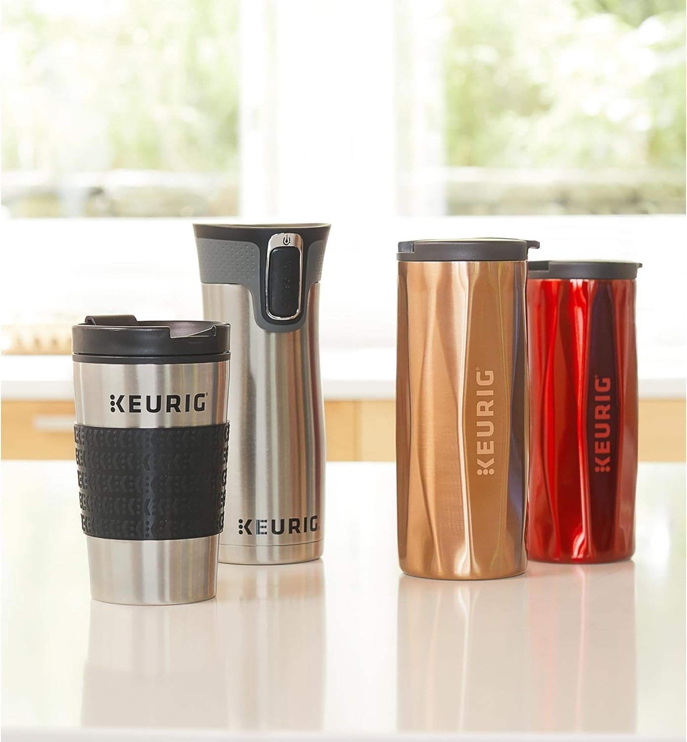 Keurig 12 Oz Stainless Steel Insulated Coffee Travel Mug