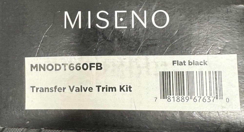 Miseno MNODT660FB Elysa Single Handle 6 Function Diverter Valve Trim*READ*