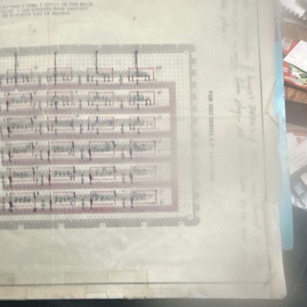 Vector Electronics LASP2 Plugboard Clock Layout Schematic Manual