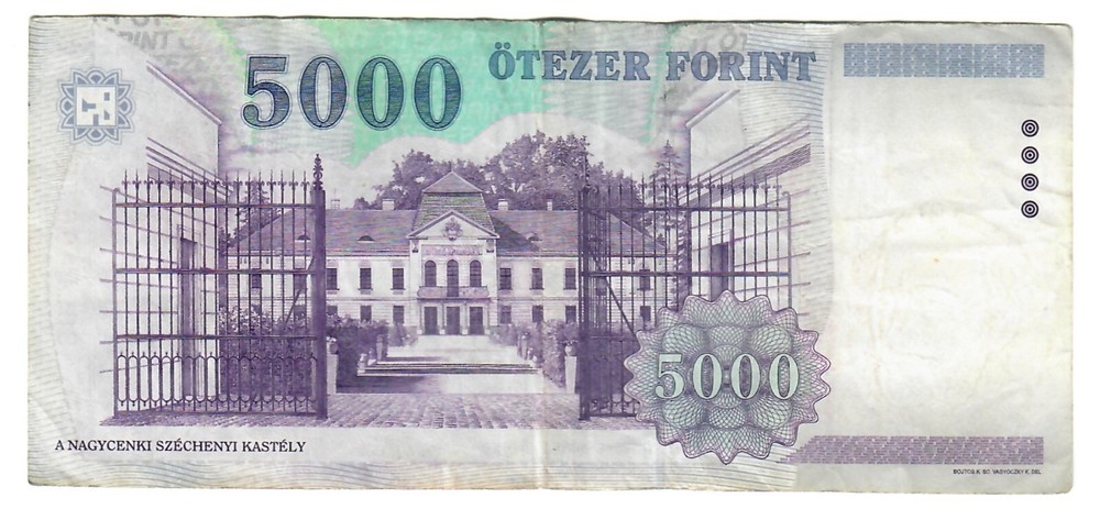 Hungary 5000 Forint 1999 VF