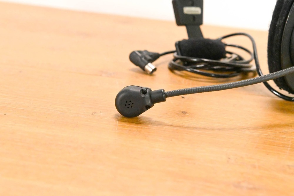 Clear-Com CC-15-MD4 Single-Ear Intercom Headset with Mini DIN Connector CG01YL4