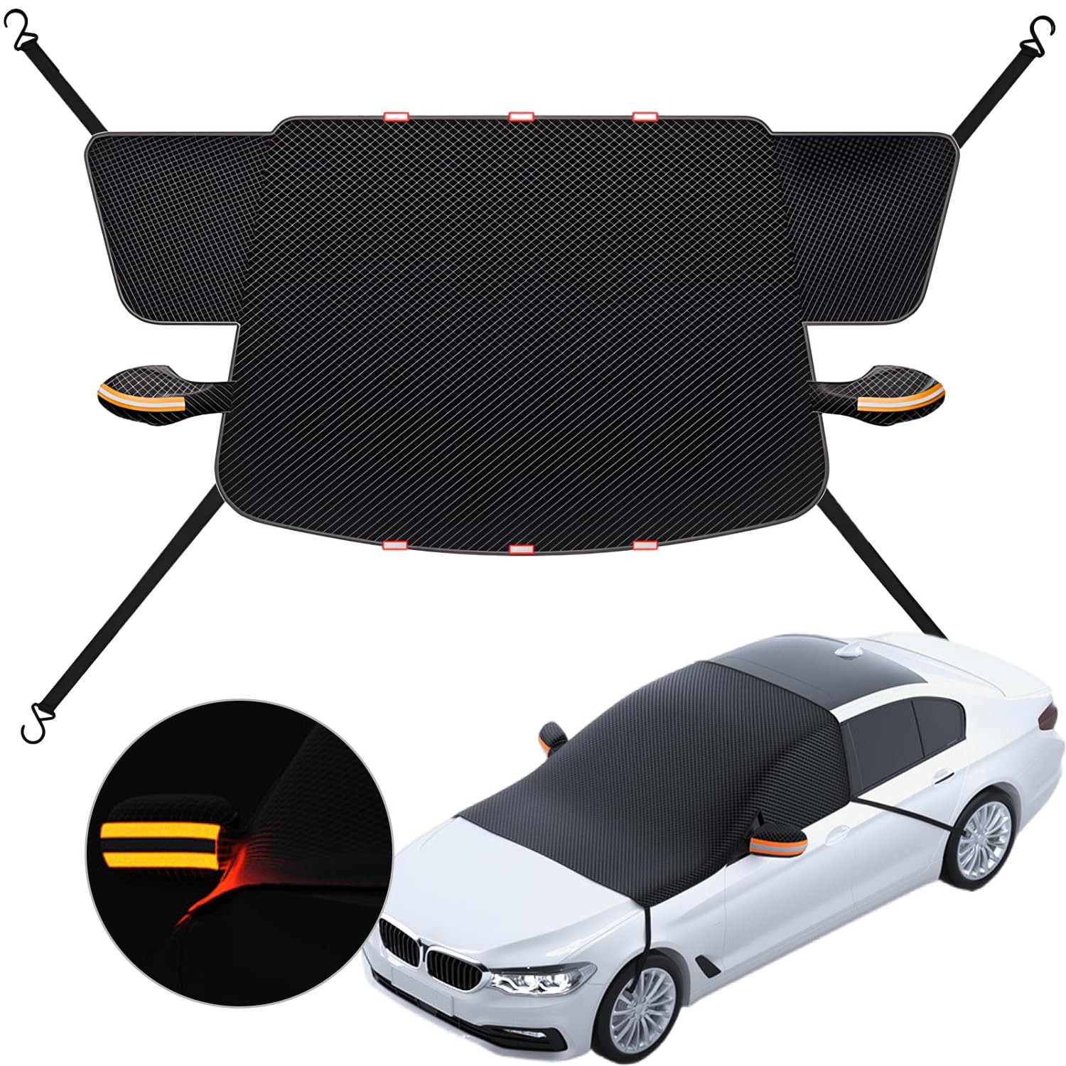 Car Windshield Cover Protector Winter Snow Ice Rain Dust Frost Guard Sun Shade