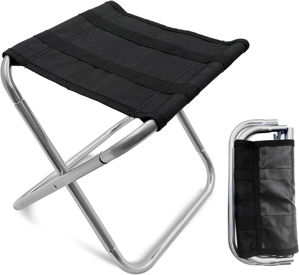 Portable Mini Folding Stool, Camping Stool, 150 lbs Capacity