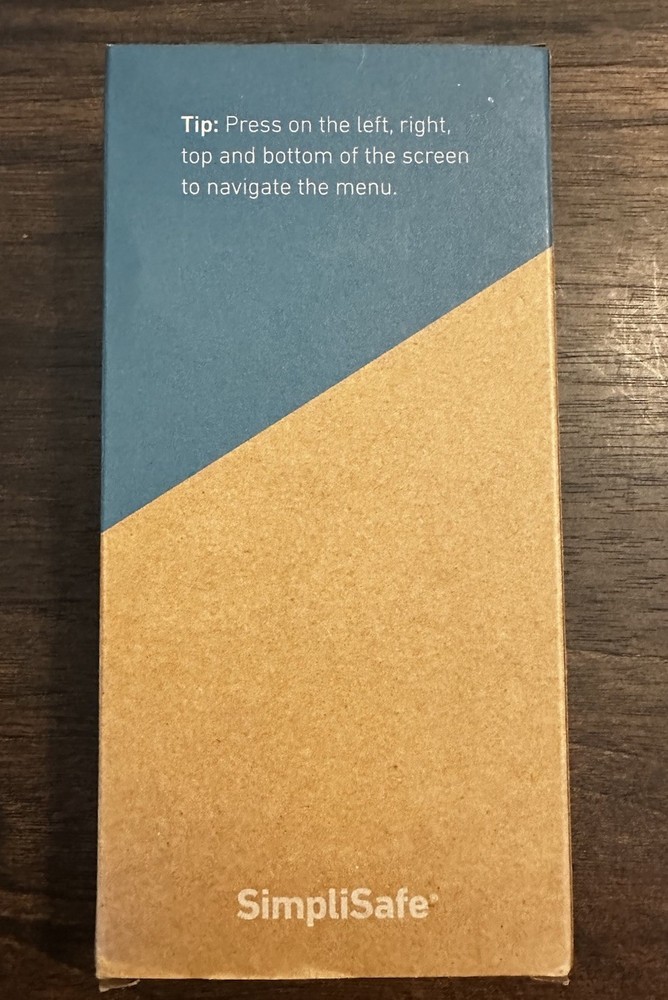 SimpliSafe Home Security System Keypad Remote White Model SSKP3