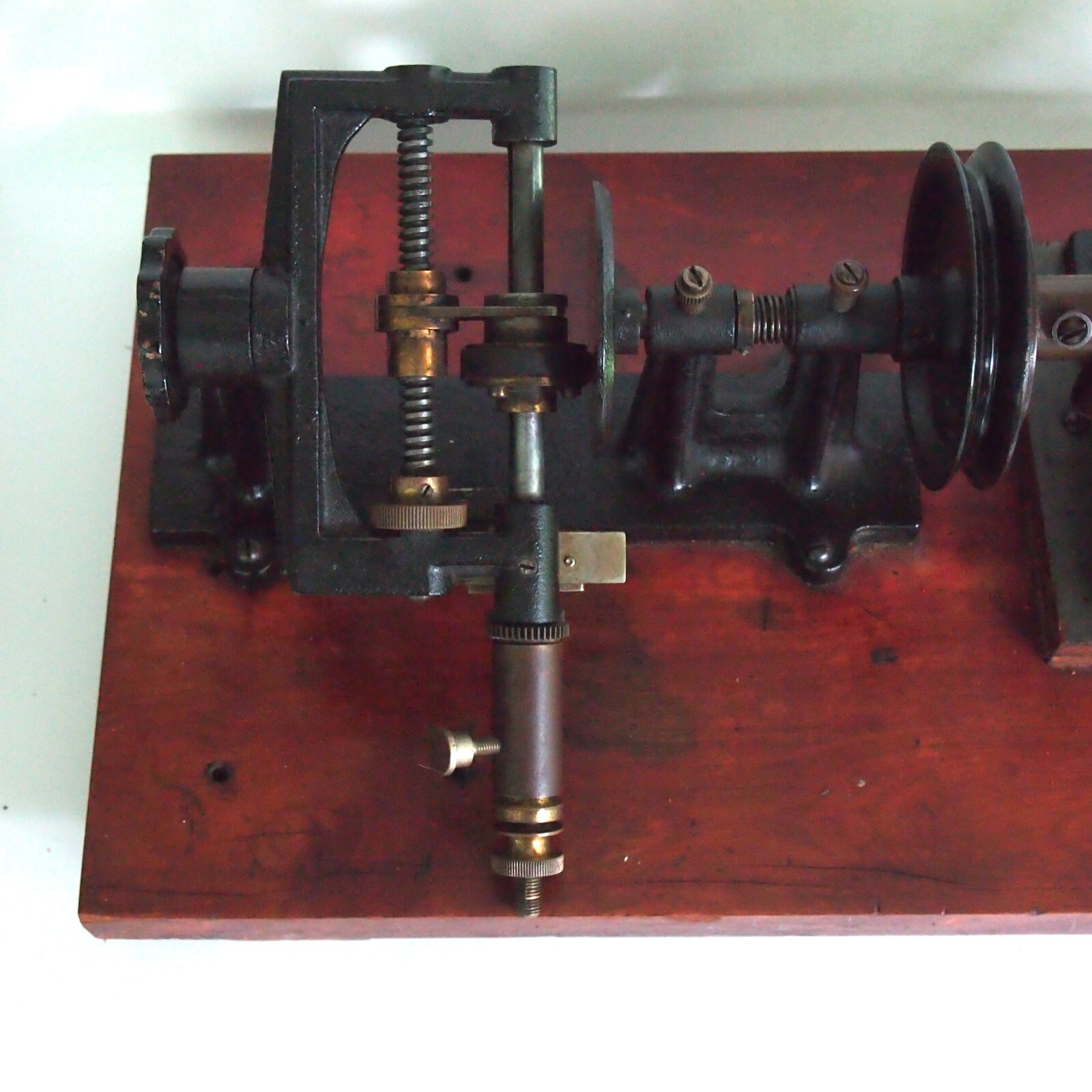 16.5" Antique CENCO Wire Winder Machine Vintage Tool Scientific Coil Maker