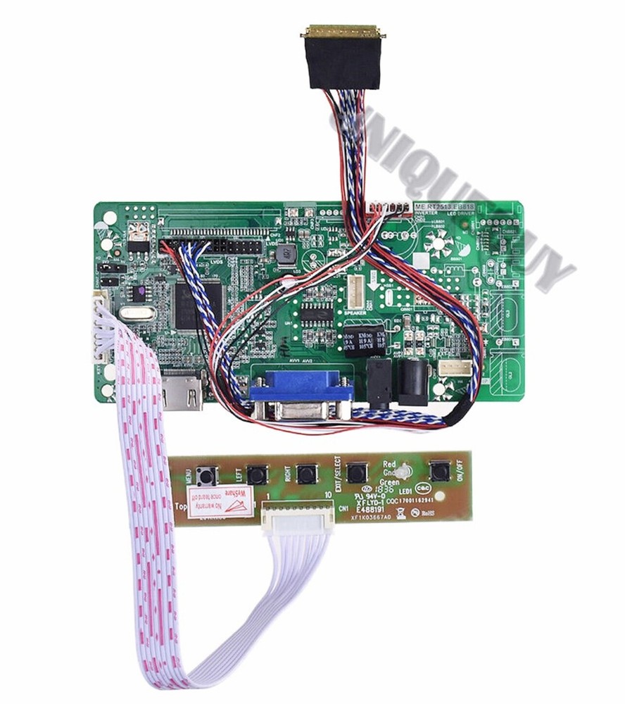 HDMI VGA Driver Board For 40 Pin Single 6/8 Dual 6-bit LVDS Notebook LCD Screen