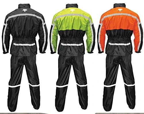 Nelson Rigg Stormrider 2-Piece Rainsuit Black Medium