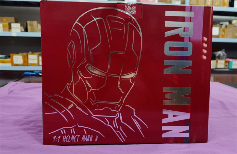 AUTOKING Iron Man MK5 Helmet Wearable VoiceControl Mask & Base Cosplay Prop Gift