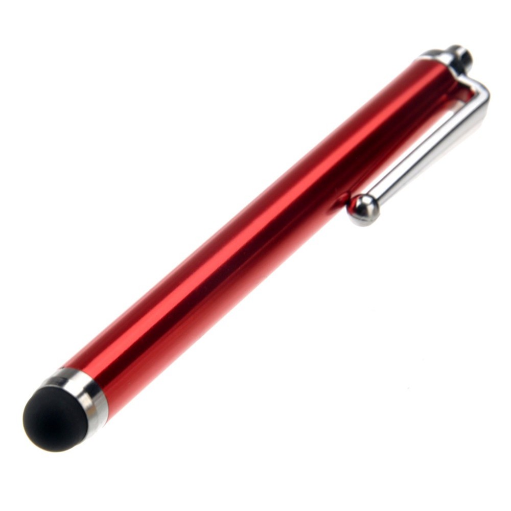 Active Stylus Pen Capacitive Touch with Rubberized Tip Red for 2
