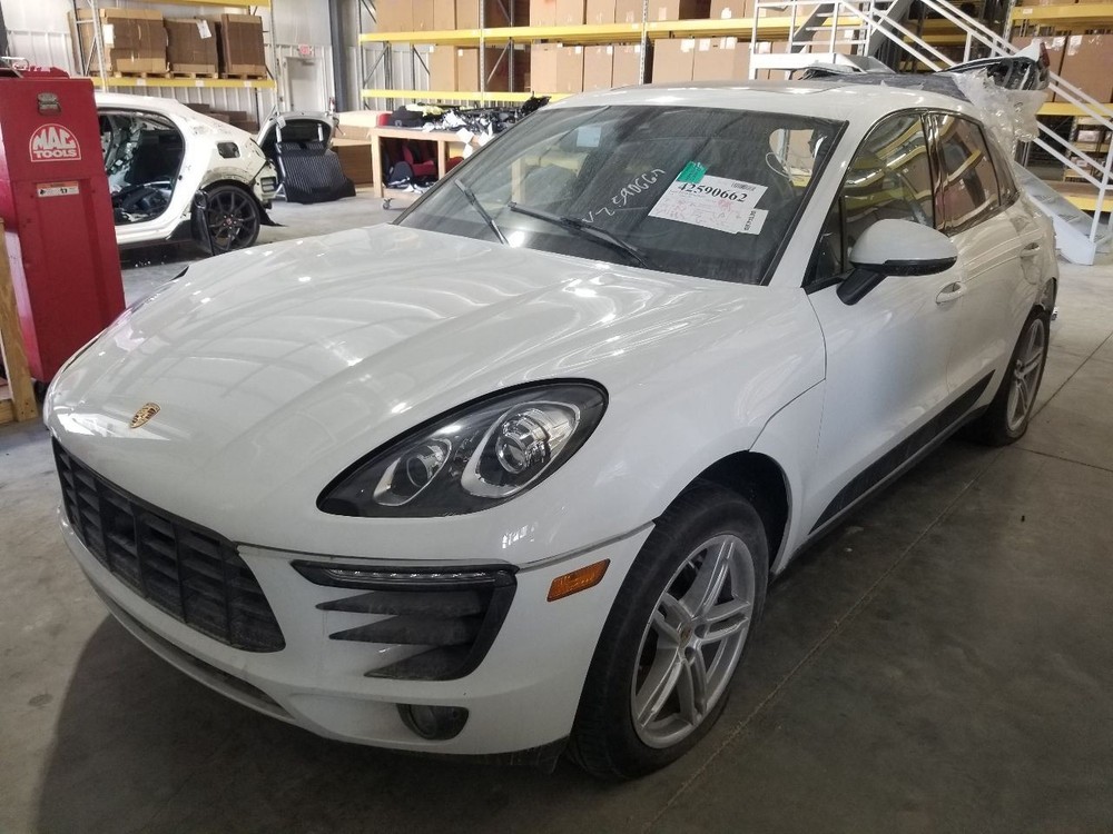 18 2018 PORSCHE MACAN S FRONT VIEW WINDSHIELD CAMERA PROJECTOR 7PP980653E