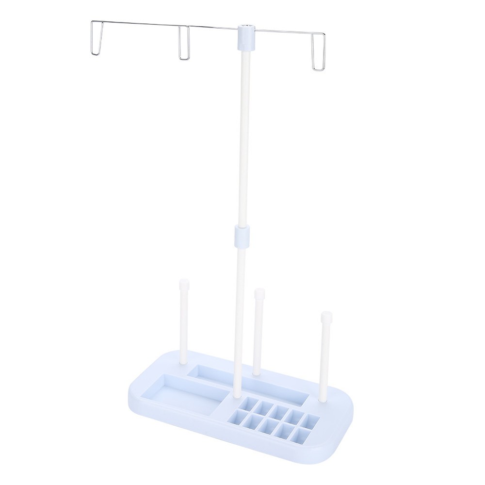 Adjustable 3 Cone Embroidery Thread Spool Holder Stand For Sewing Machine