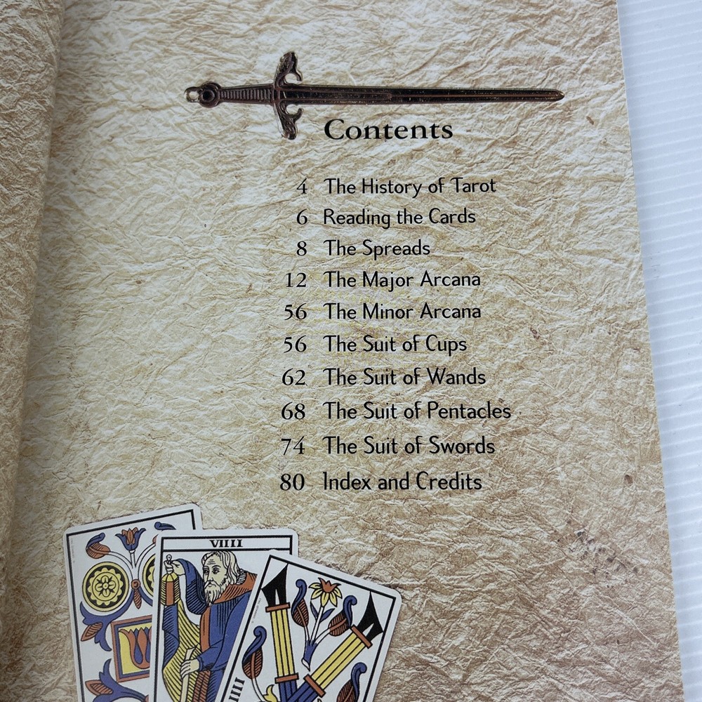 Tarot Kathleen McCormack 78 Tarot Cards set & Book Beginner Learn