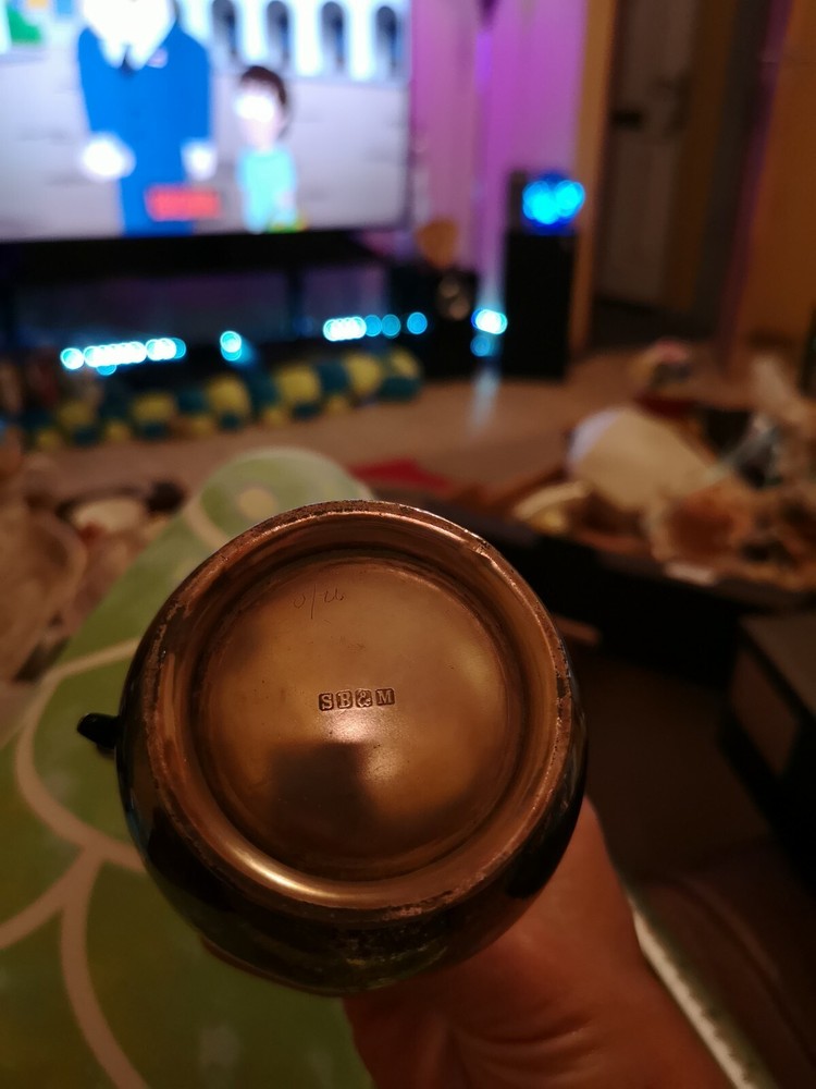 Sb & M Silver Plate Jug