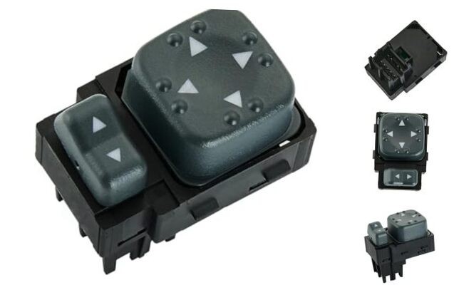 Power Mirror Switch Driver Side Compatible with 1998-2005 Chevy Blazer S10, S...