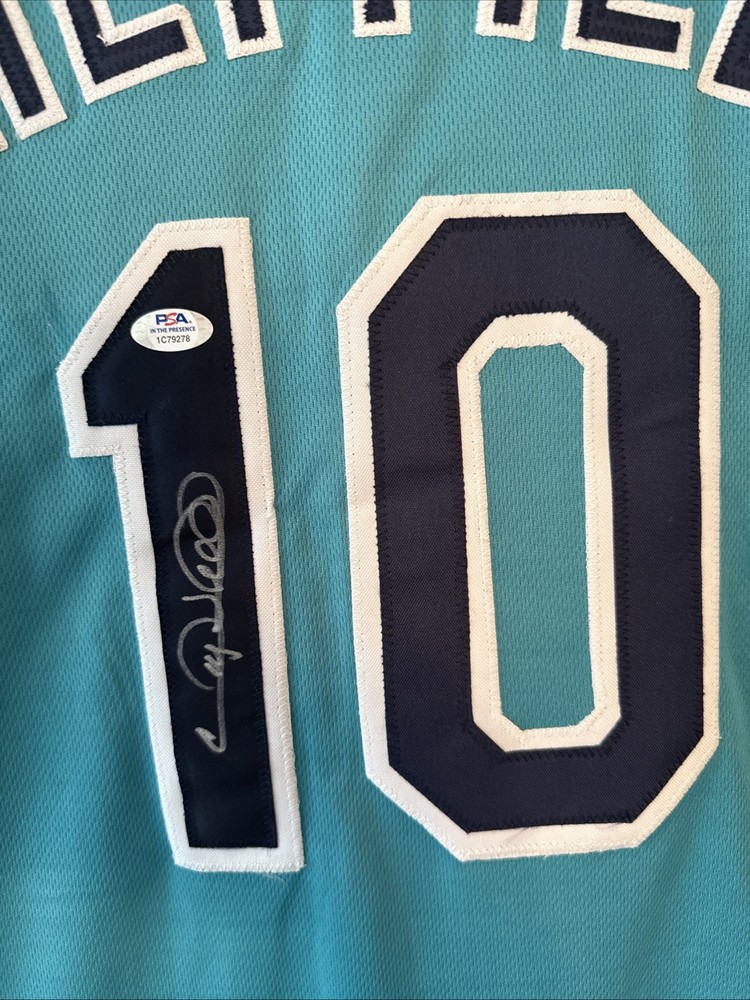 Gary Sheffield Signed Florida Marlins Custom Jersey Authenticated PSA COA