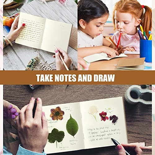 300 Pack Mini Notebooks Bulk Small Notepad Unlined Journals Pocket Blank Kraft