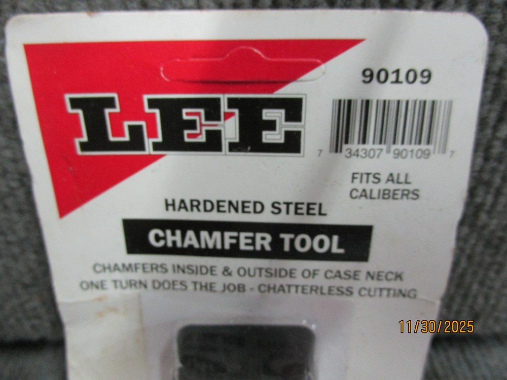Vintage Lee Chamfer Tool 90109
