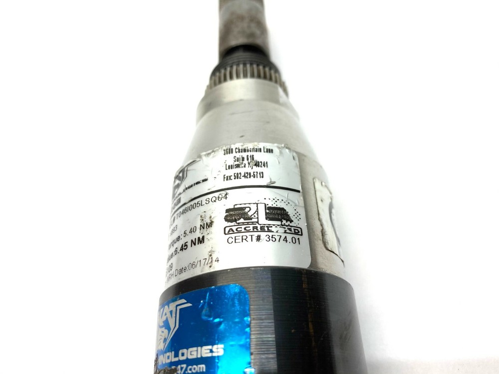 CP Techmotive T046I005LSQ04 DC Torque Tool Nut Runner