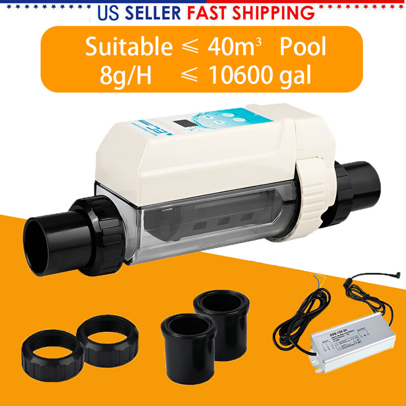18000 Gallon - Complete Salt Chlorinator System for Above Ground Pools US SUPPLY
