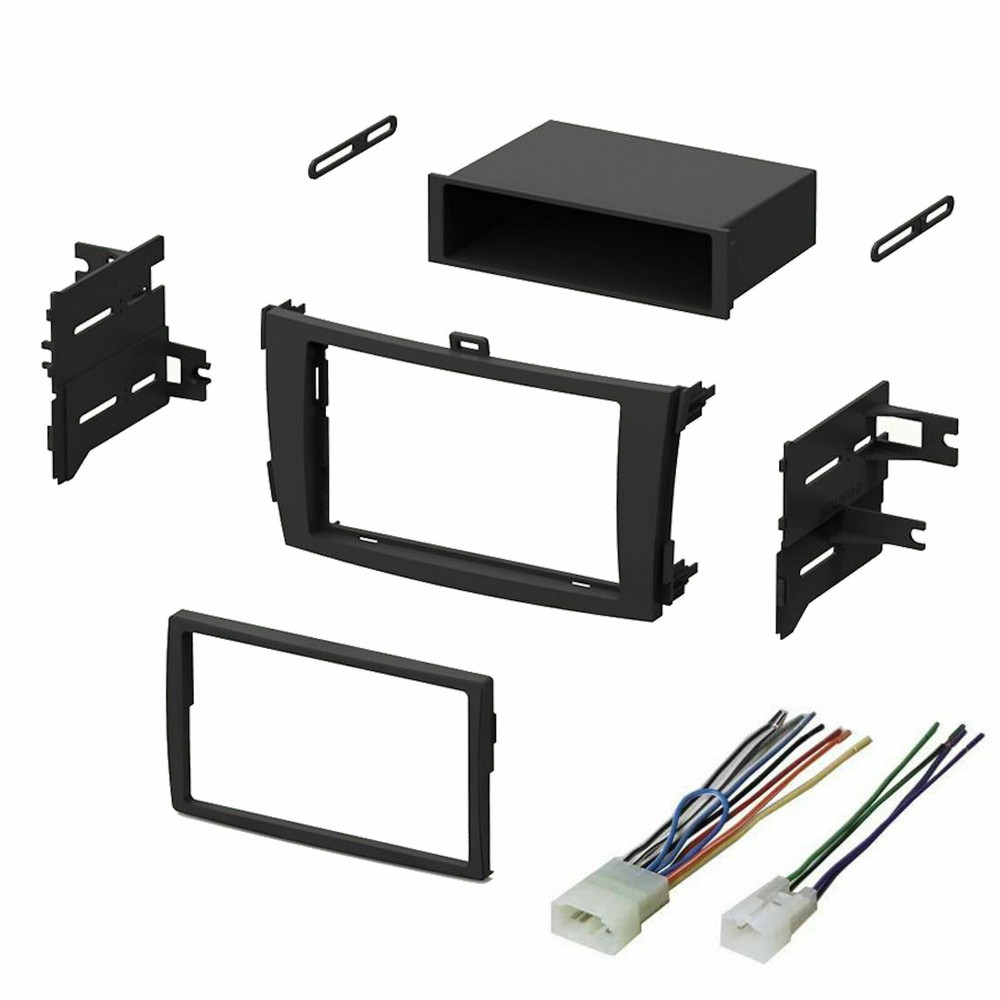 2009-2013 Toyota Corolla Stereo Single/Double DIN Dash Kit Wire Harness Combo
