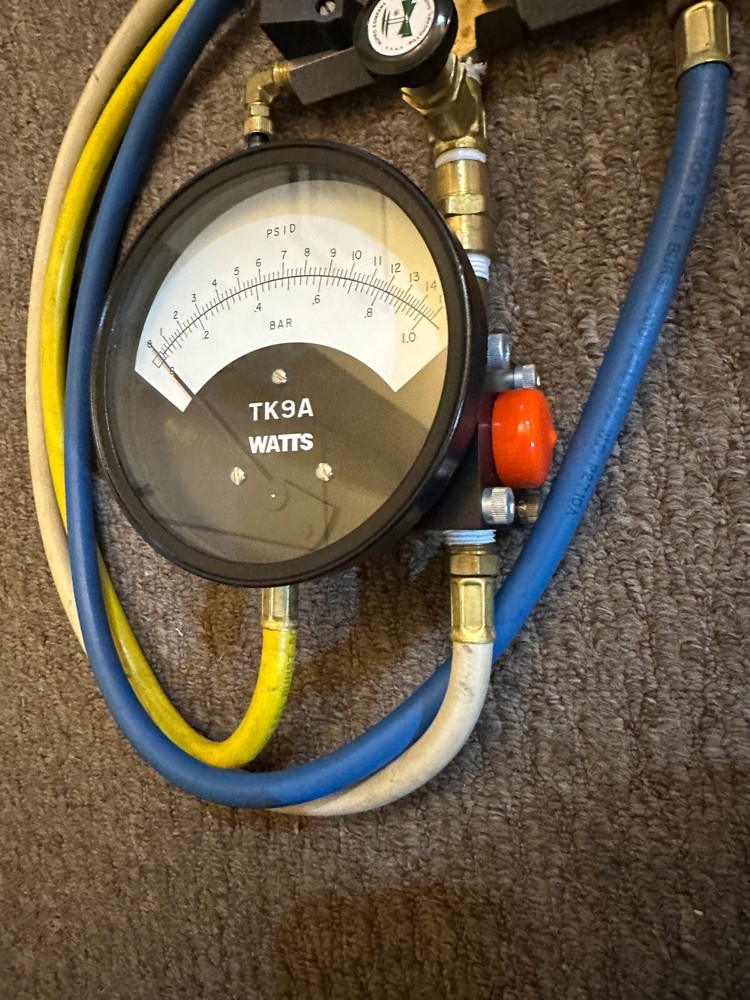 Watts Regulator TK-9A Backflow Preventer Test Kit Preowned TK9A