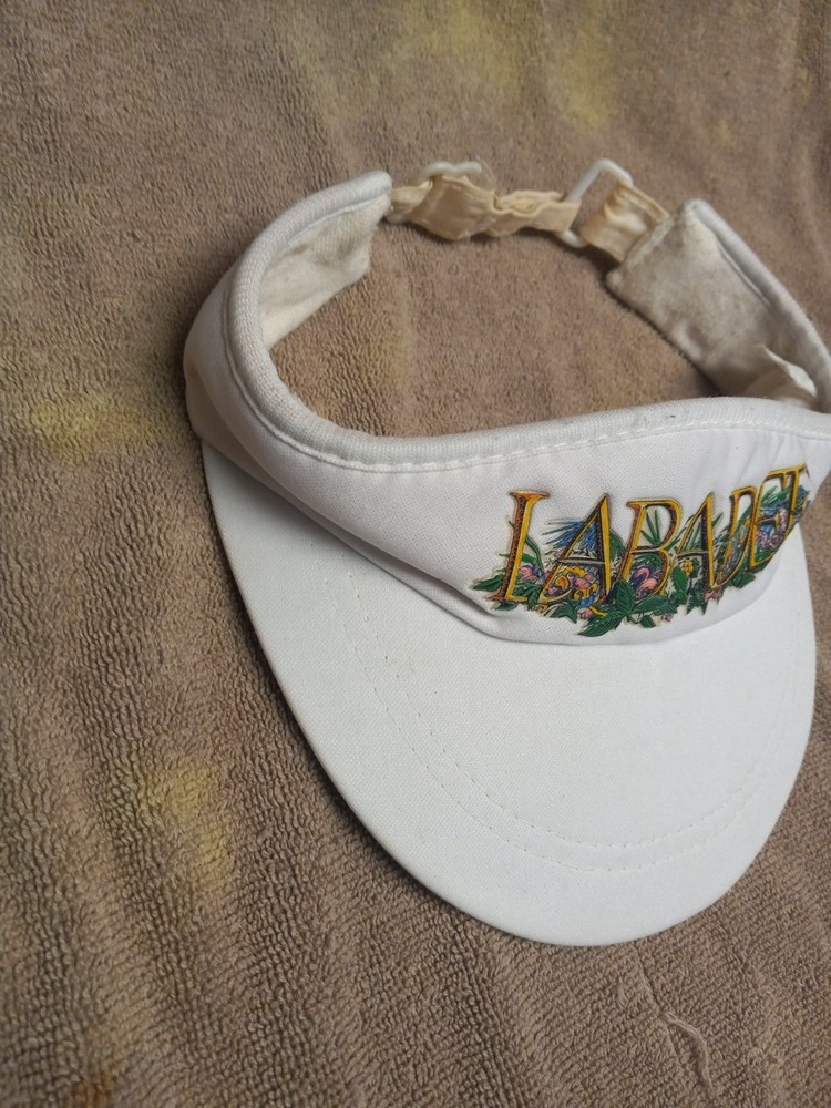 Vintage - Labadee - White Visor