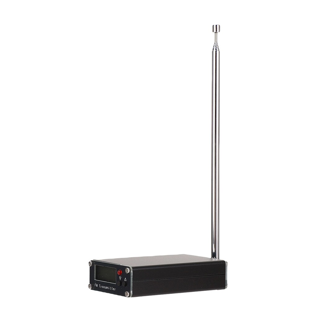 500mW FM Transmitter LCD Frequency Display Stereo Broadcast Transmitter With WT