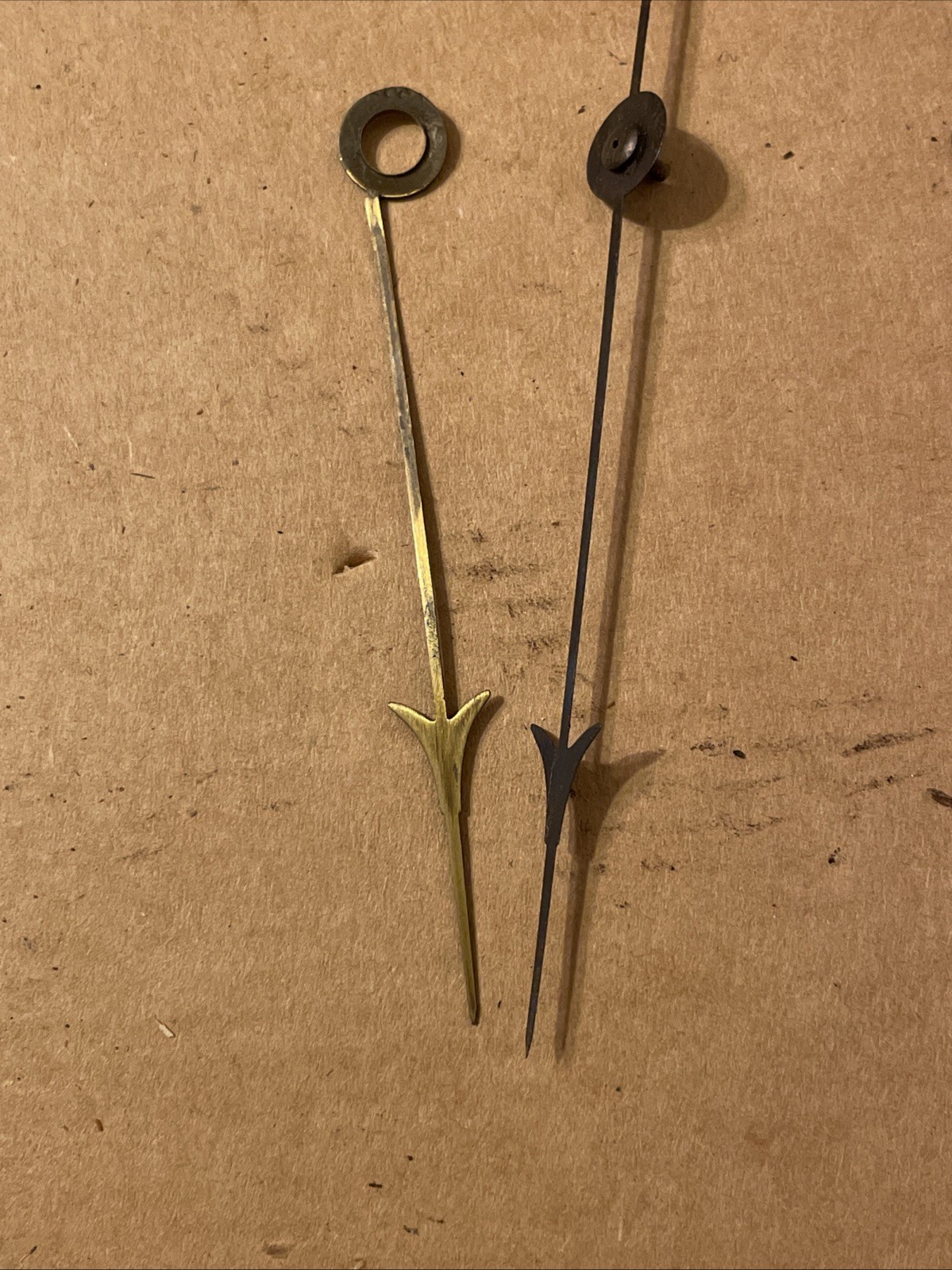 Antique English Barometer Brass Back Plate & Pulley Parts