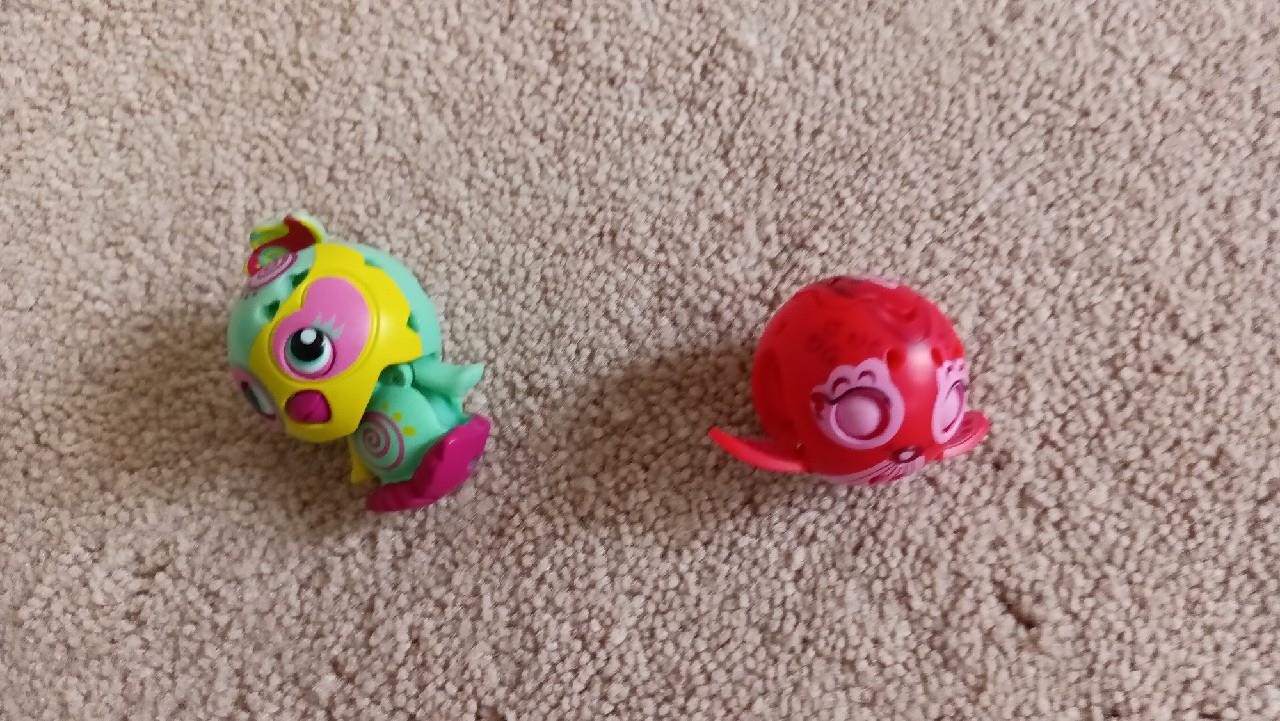 Spin Master Zoobles Mixed Lot McDonalds & Orig Giraffe Zizi Bird Daniela Seal