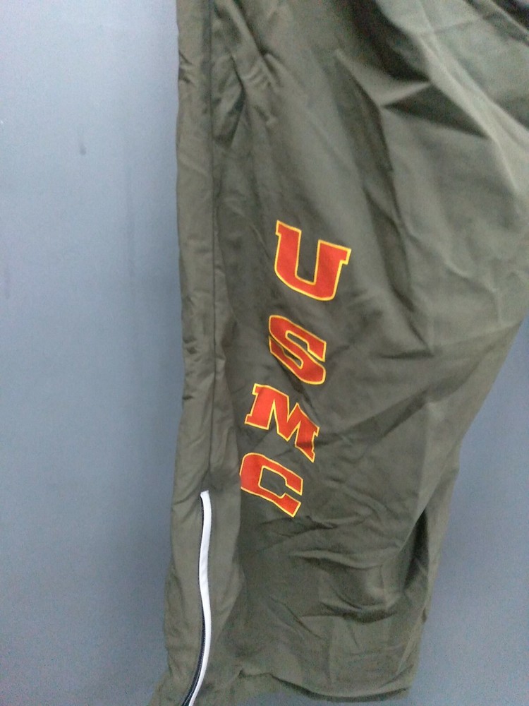 USMC Mens Green Running Pants Size Small Regular