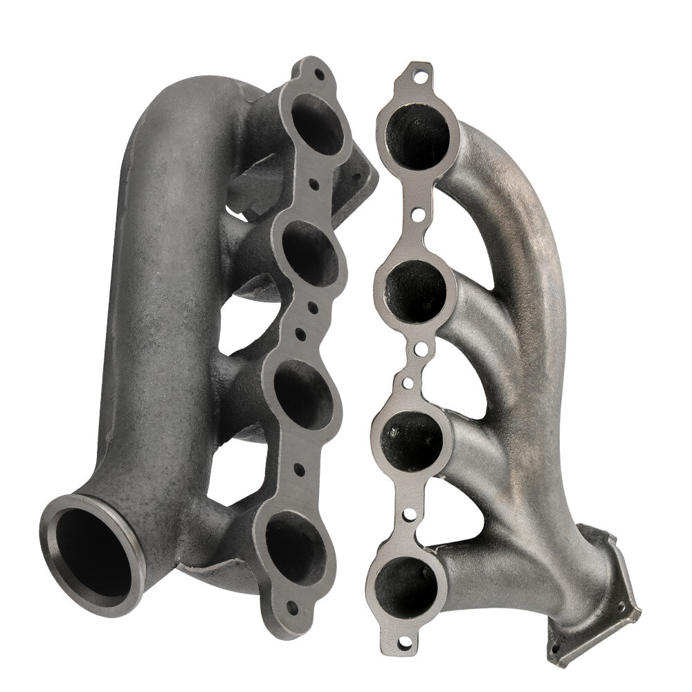 2x Turbo Exhaust Manifold for Chevy Silverado for GMC Sierra 1500 LS Vortec
