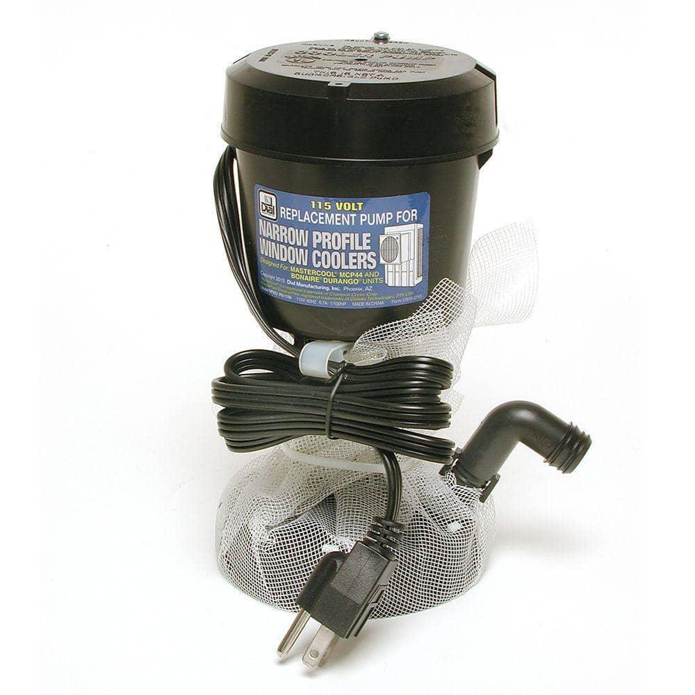 Narrow Profile Window Cooler Replacement Pump , Thermal overload feature