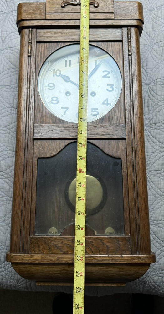 antique german wall clock
