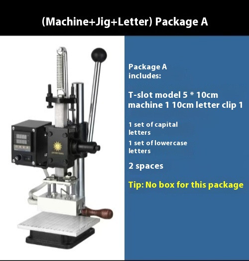 Multi-function T-slot Stamping Machine Leather Stamping Machine Manual Small