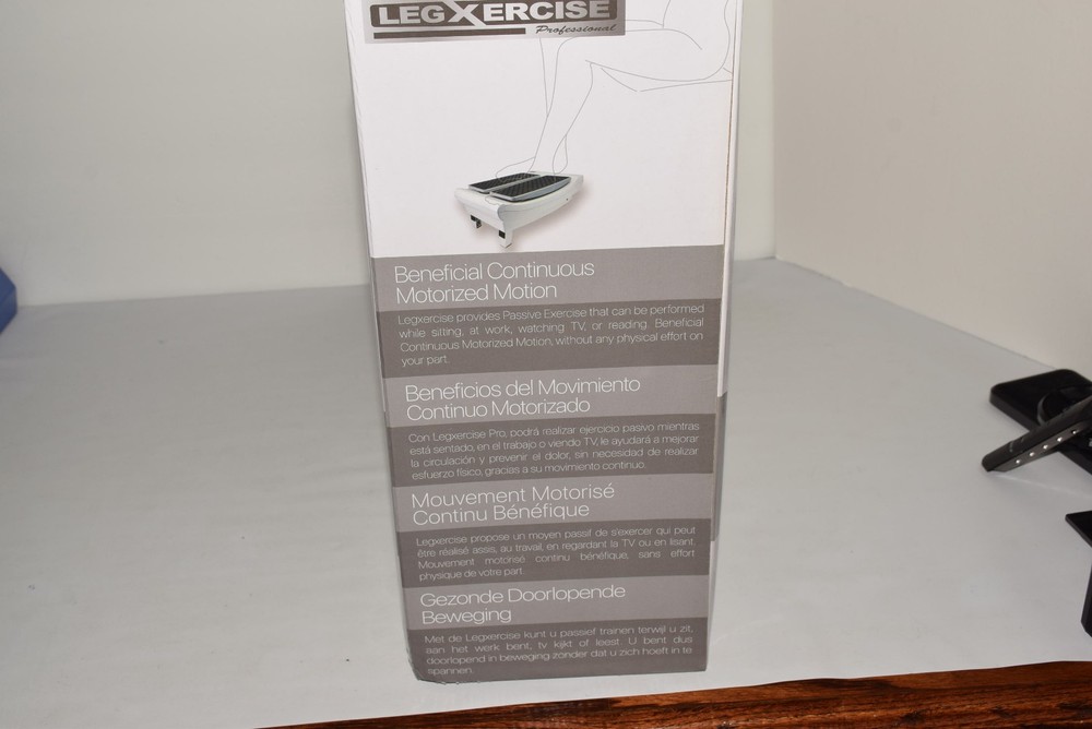 LegXercise Pro LEGX-012 Motorized Leg Activator Exercise Machine w/ Remote