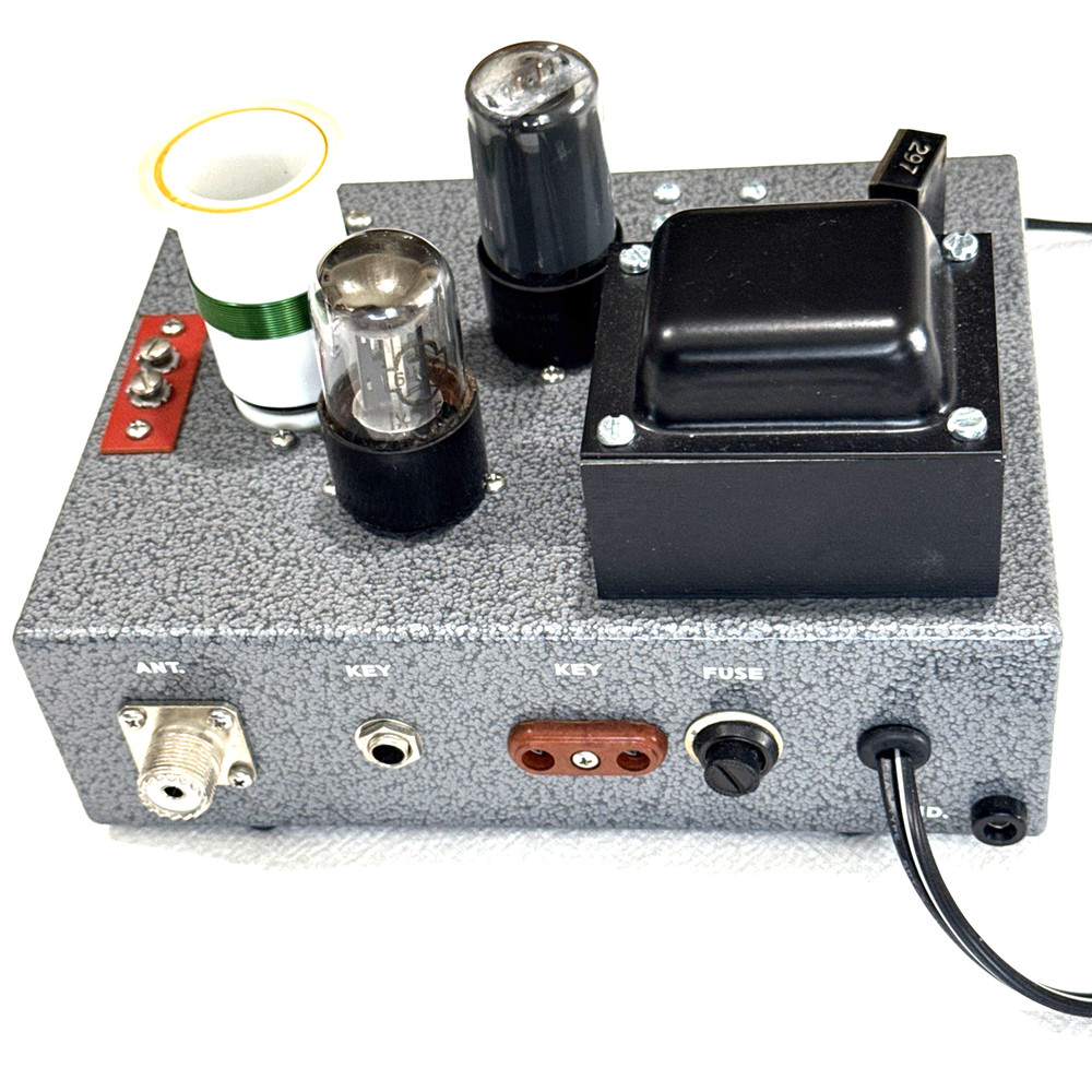 AMECO® AC-1T CW transmitter for 3.5MHz-7MHz-10.1MHz-14MHz FINISHED REPLICA