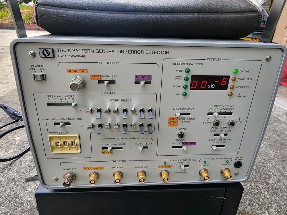 HEWLETT-PACKARD 3780A PATTERN GENERATOR/ERROR DETECTOR (OPTION 003)